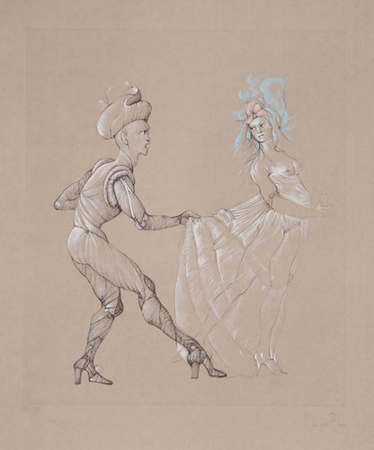 Untitled IV Etching | Leonor Fini,{{product.type}}