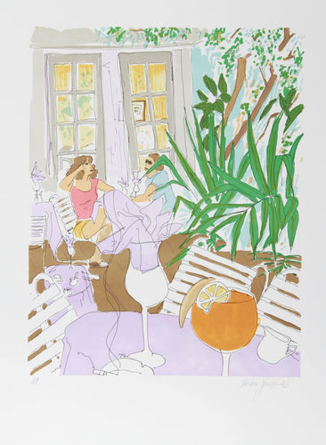 Untitled IV Lithograph | Vasilios Janopoulos,{{product.type}}