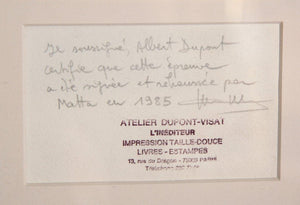 Untitled (IX) from Hom'mere V - Nous Etching | Roberto Matta,{{product.type}}