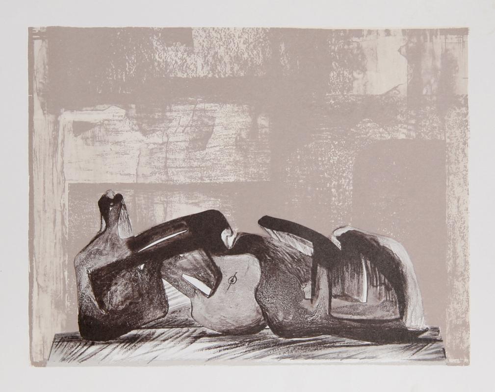 Untitled Lithograph | Henry Moore,{{product.type}}