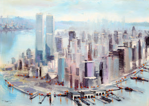 Untitled (Lower Manhattan I) Oil | Hart,{{product.type}}
