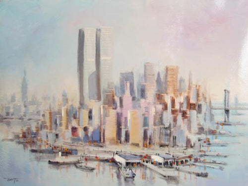 Untitled (Lower Manhattan II) Oil | Hart,{{product.type}}