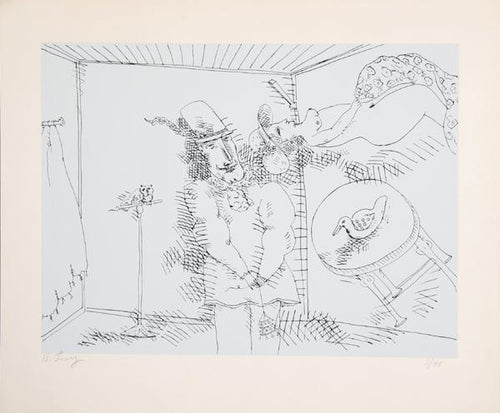 Untitled Magic 2 Lithograph | Benjamin Levy,{{product.type}}