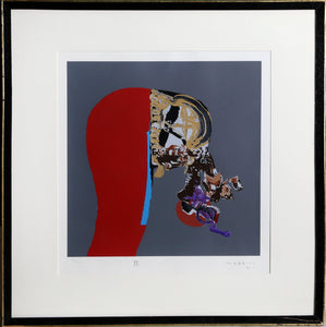 Untitled - Man in Cap Screenprint | Manabu Mabe,{{product.type}}