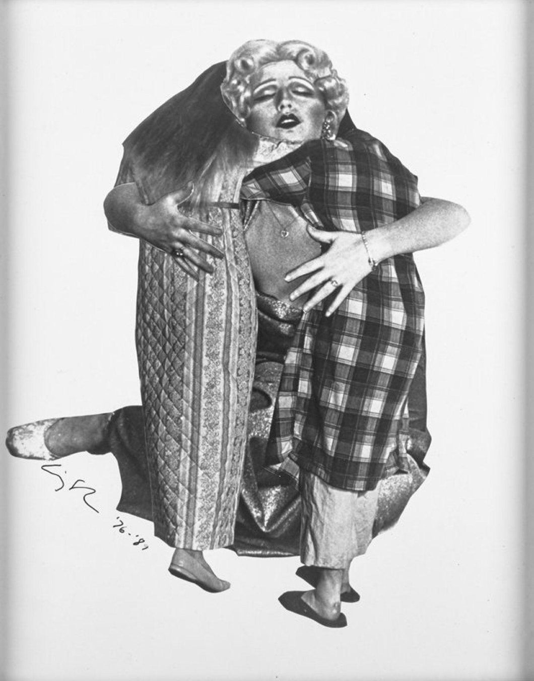 Untitled (Mother Embracing Children) Black and White | Cindy Sherman,{{product.type}}