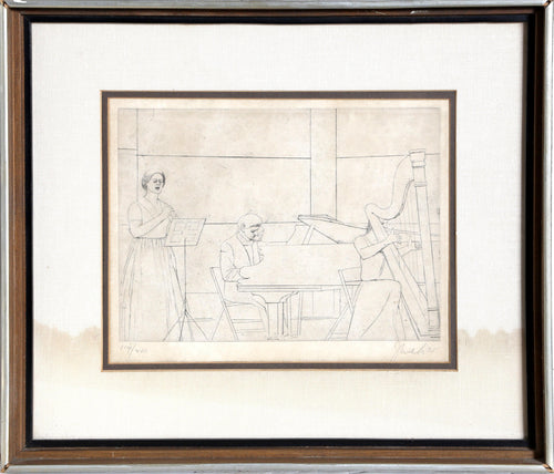 Untitled - Music Performance Etching | Unknown Artist,{{product.type}}