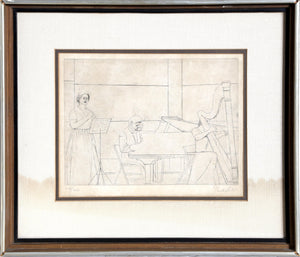 Untitled - Music Performance Etching | Unknown Artist,{{product.type}}