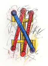 Untitled - Neon Study Lithograph | Keith Sonnier,{{product.type}}