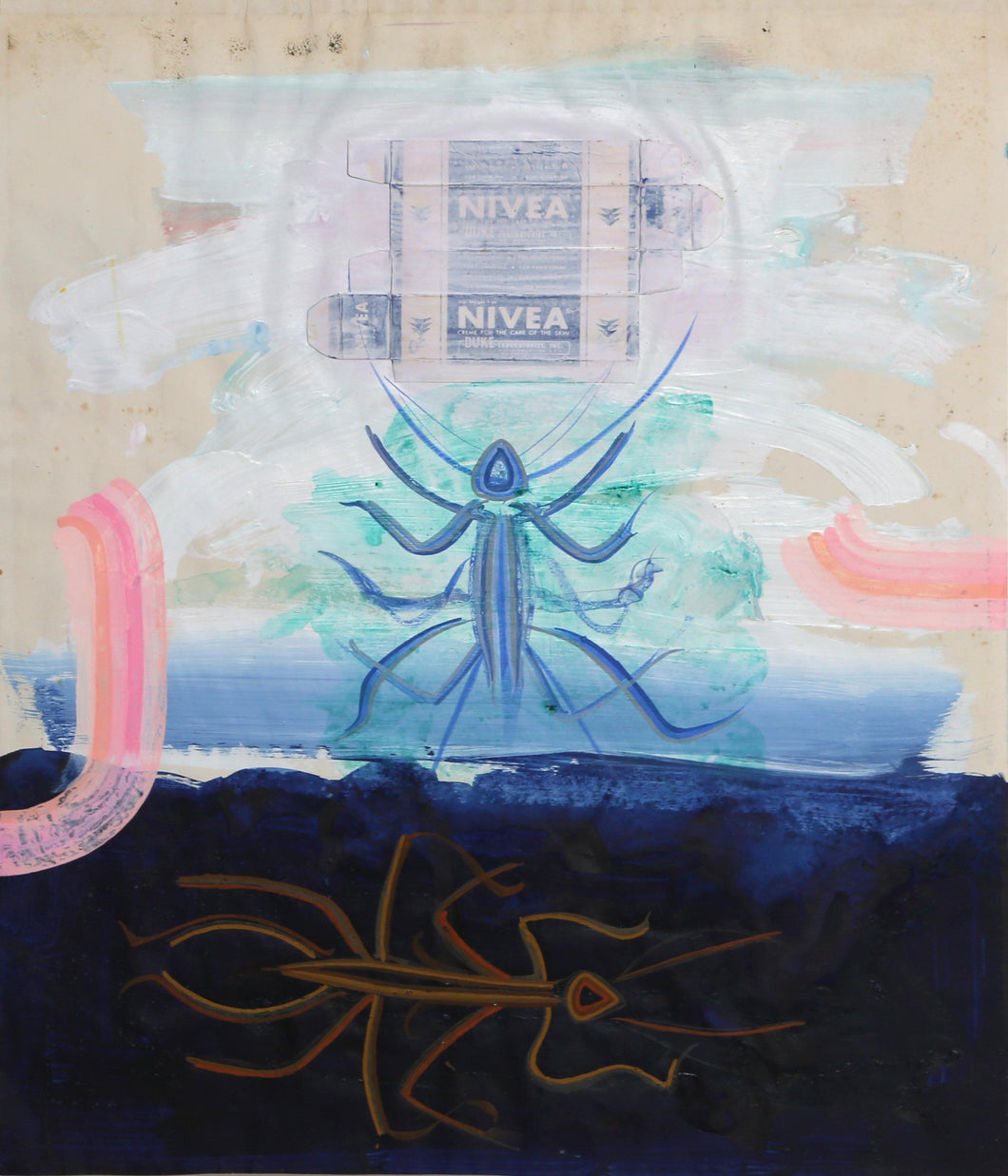 Untitled - Nivea and Insects Acrylic | Josep Grau-Garriga,{{product.type}}
