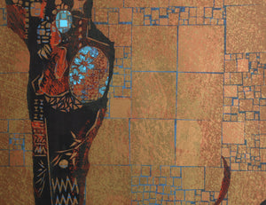 Untitled - Nude and Mirror screenprint | Lebadang (aka Hoi),{{product.type}}