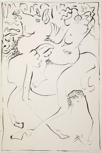 Untitled - Nude on Horse Ink | Tighe O'Donoghue,{{product.type}}