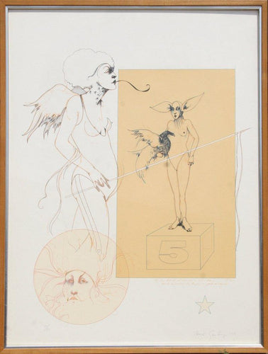 Untitled - Number 5 (38) Lithograph | Ramon Santiago,{{product.type}}