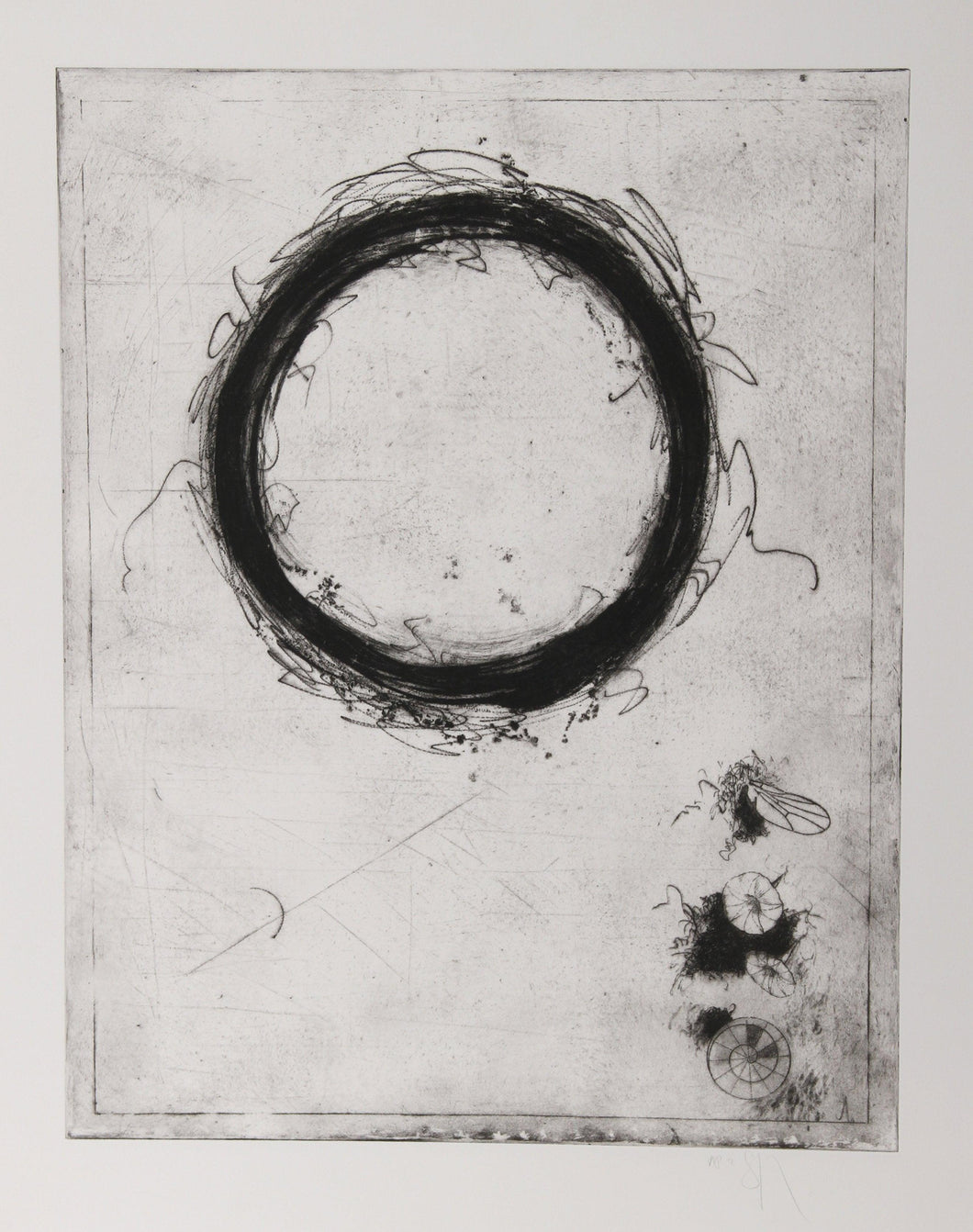 Untitled - O Etching | Donald Saff,{{product.type}}