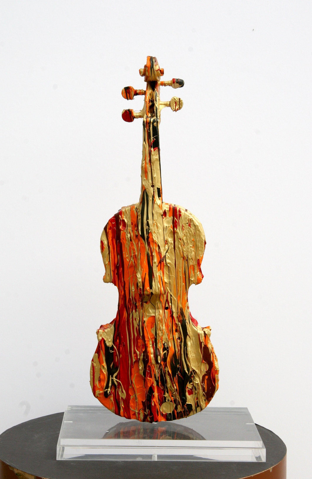 Untitled (Painted Violin) Mixed Media | Arman,{{product.type}}