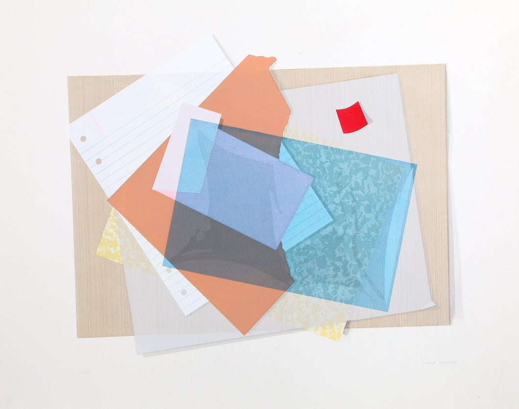 Untitled - Papers Screenprint | Natalie Dymnicki,{{product.type}}