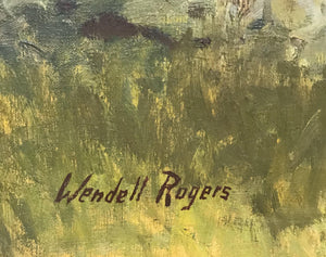Untitled - Path to a Pond oil | Wendell Rogers,{{product.type}}
