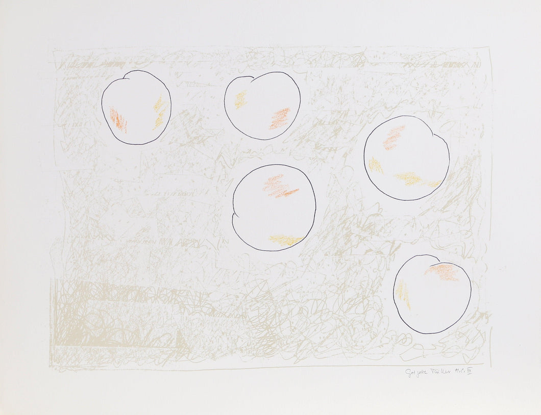 Untitled - Peaches Screenprint | Grégoire Müller,{{product.type}}