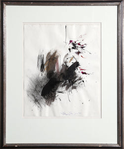 Untitled - Portrait with Abstract Watercolor | Josep Grau-Garriga,{{product.type}}