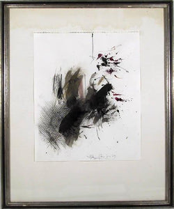 Untitled - Portrait with Abstract Watercolor | Josep Grau-Garriga,{{product.type}}