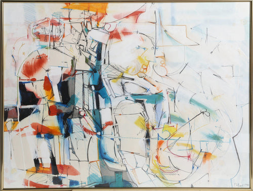 Untitled - Primary Abstract Watercolor | Dimitri Petrov,{{product.type}}