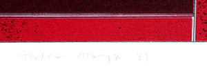 Untitled - Red Arcs Screenprint | Gordon House,{{product.type}}