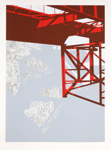 Untitled - Red Bridge Screenprint | Allan D’Arcangelo,{{product.type}}