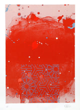Untitled (Red) Lithograph | Hong Hao,{{product.type}}