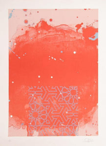 Untitled (Red) Lithograph | Hong Hao,{{product.type}}