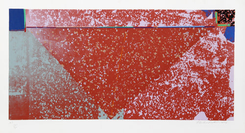 Untitled  - Red Triangle I Screenprint | Frank Roth,{{product.type}}