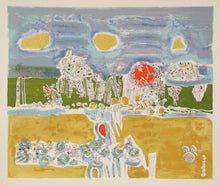 Untitled - River Landscape Lithograph | David Peretz,{{product.type}}