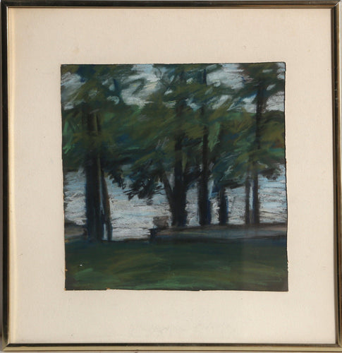 Untitled - River Landscape Pastel | Judy Kepes,{{product.type}}