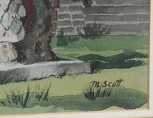 Untitled (Ruins) Watercolor | Mabel Scott,{{product.type}}