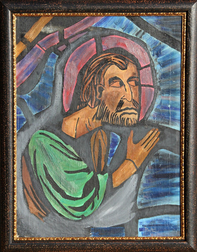 Untitled (Saint) Oil | Abraham Rattner,{{product.type}}