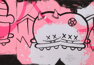 Untitled screenprint | Buff Monster,{{product.type}}