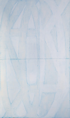 Untitled - Soft Blue Oil | David Row,{{product.type}}
