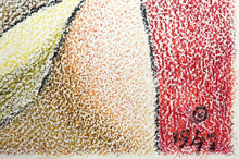 Untitled Structure in Red Crayon | Benjamin Benno,{{product.type}}