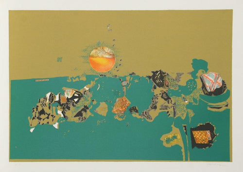 Untitled - Sunset Screenprint | David Peretz,{{product.type}}