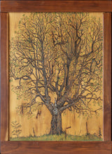 Untitled (Tree with Swing) acrylic | Paula Towne,{{product.type}}