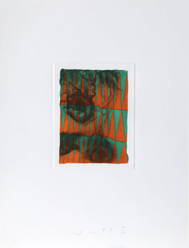 Untitled - Triangles Etching | Peter Schuyff,{{product.type}}