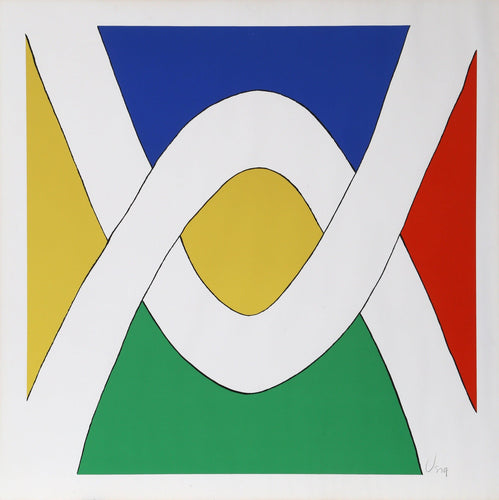 Untitled - Two Arches Screenprint | Vera Neumann,{{product.type}}