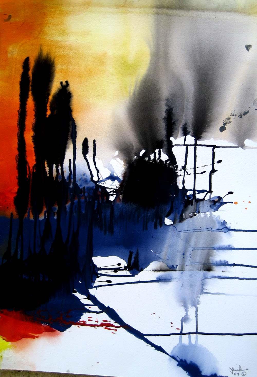 Untitled V Watercolor | Jenik Cook,{{product.type}}
