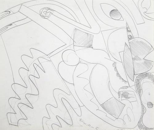 Untitled VII Pencil | Knox Martin,{{product.type}}