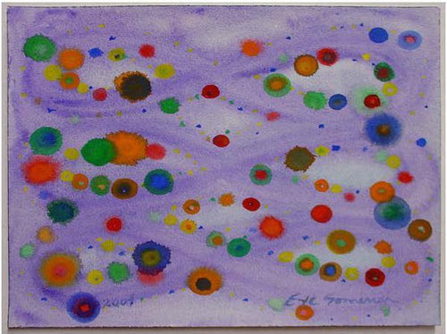 Untitled - Violet Infinity Watercolor | Eve Sonneman,{{product.type}}