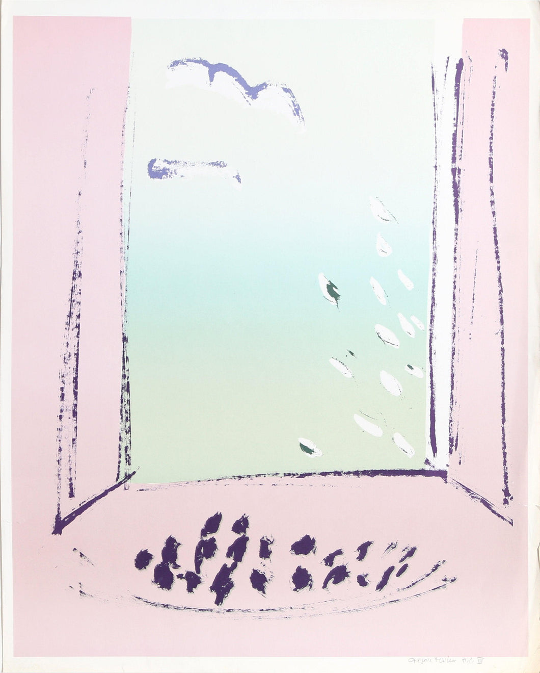 Untitled - Window View Screenprint | Grégoire Müller,{{product.type}}