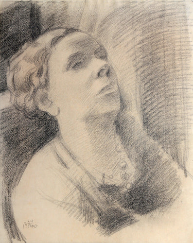 Untitled (Woman Sleeping) Pencil | Benjamin Benno,{{product.type}}