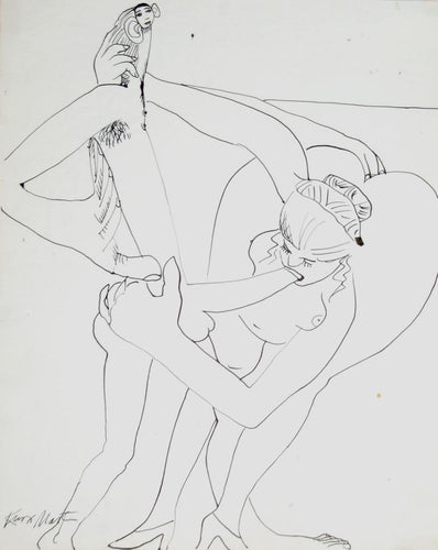 Untitled XIII Ink | Knox Martin,{{product.type}}