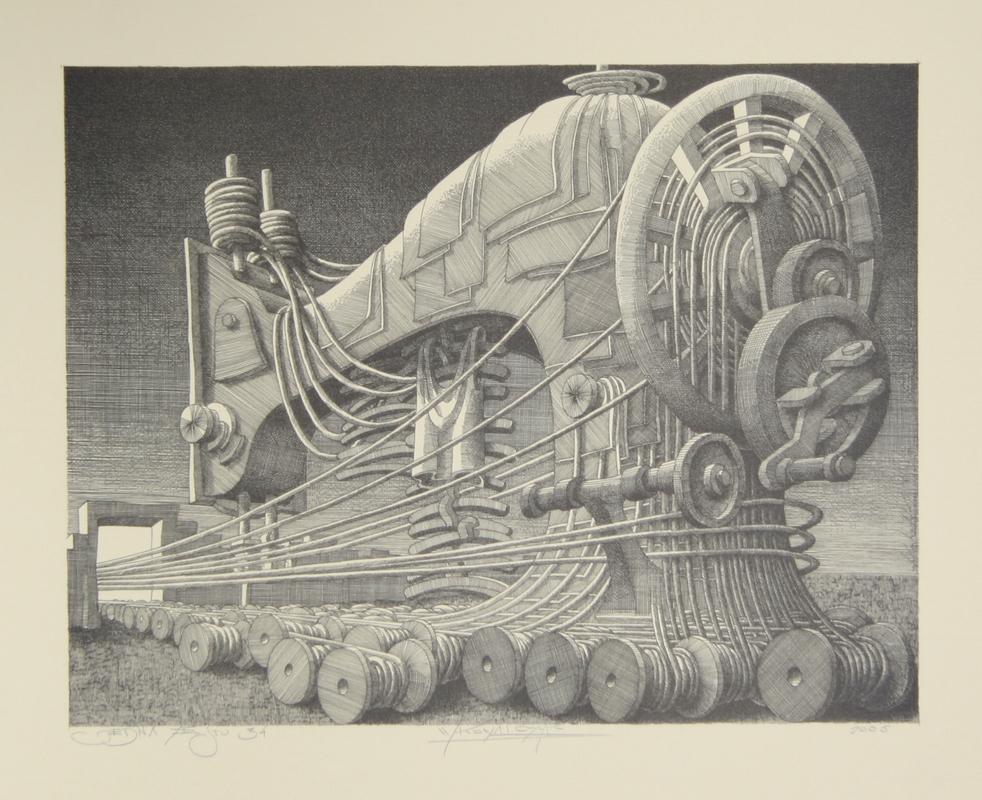 Untitled XXV Lithograph | Wojtek Kowalczyk,{{product.type}}