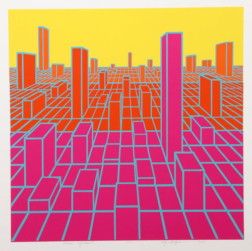 Urban Sprawl Screenprint | Roy Ahlgren,{{product.type}}