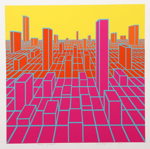 Urban Sprawl Screenprint | Roy Ahlgren,{{product.type}}
