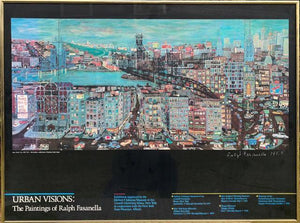 Urban Visions: The Paintings Exhibition Poster | Ralph Fasanella,{{product.type}}